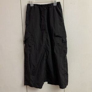 Women’s Drawstring Black Cargo Skirt with Pockets Angel Kiss Small